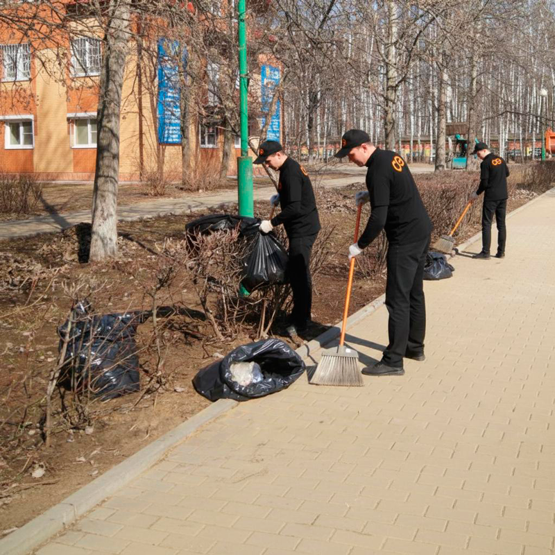 Уборка территории  в Рязани